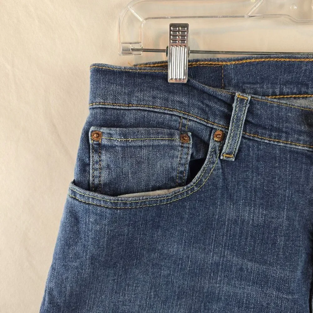 Levi’s 559 Jeans Mens 33x32 Blue Stretch Denim Relaxed Straight Fit Casual Skate - Picture 4 of 11